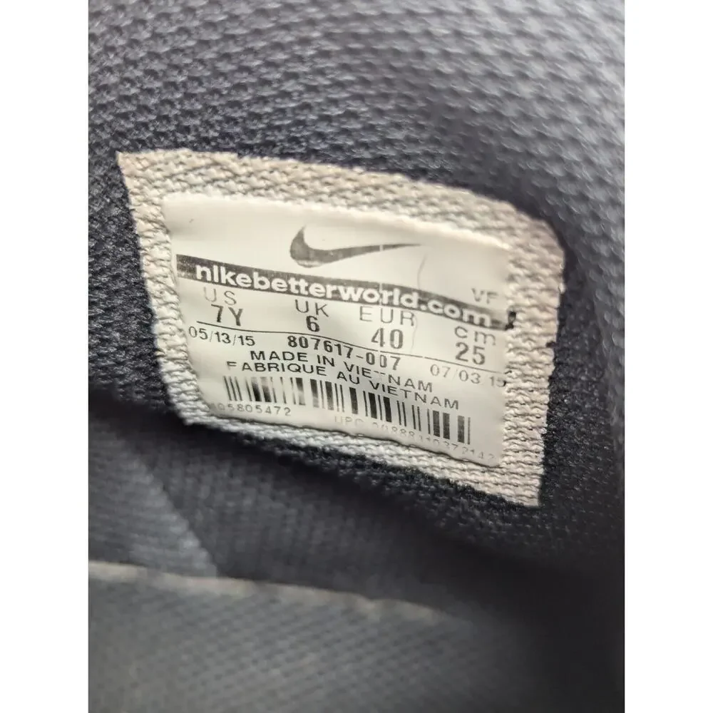 Nike Air Force 1 High Top‎ 807617-007 LV8 GS Black Gum Speckled 7Y (Youth)